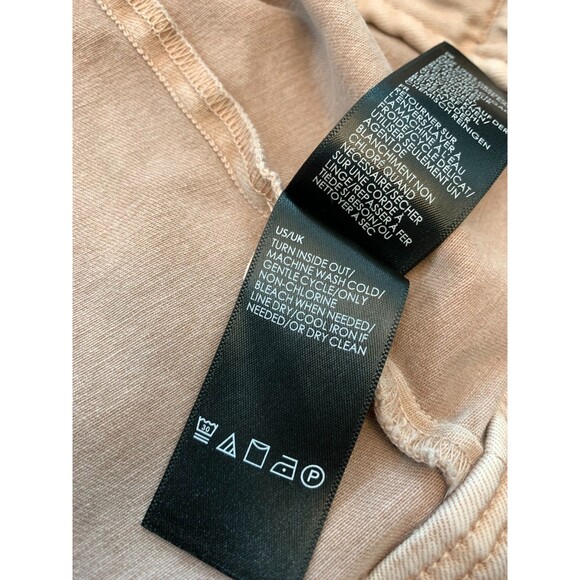 Liverpool Jacket Womens S Bradford Moto Zipper Pockets Fitted Stretch Denim - Picture 11 of 12